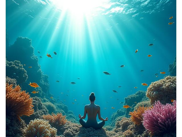Imagen de Meditación Submarina: buceo virtual en un arrecife de coral