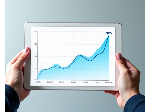 Gráfico de tendencia mensual del NPS (Net Promoter Score) de Arrecife Bienestar, mostrando una curva ascendente de satisfacción.